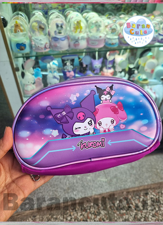 کیف و کوله پشتی مدرسه خارجی و وارداتی برجسته 3 تیکه طرح کورومی و ملودی