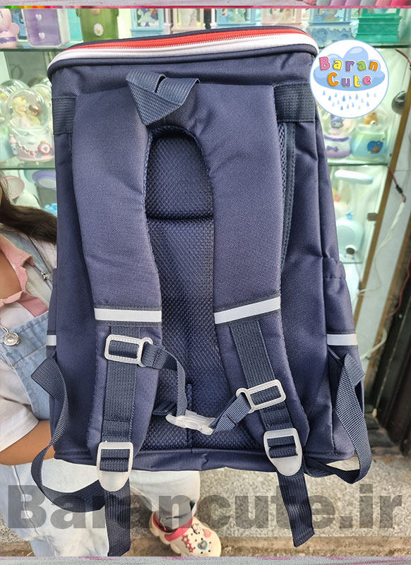 کیف و کوله پشتی مدرسه خارجی و وارداتی طرح فضانورد آبی