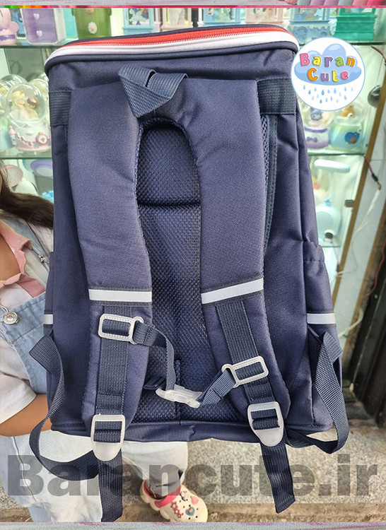 کیف و کوله پشتی مدرسه خارجی و وارداتی طرح فضانورد آبی