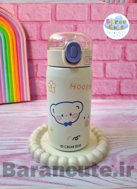 تراول ماگ استیل کودک نی دار تدی کیوت