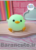 چراغ خواب نرم سیلیکونی طرح جوجه کیوت