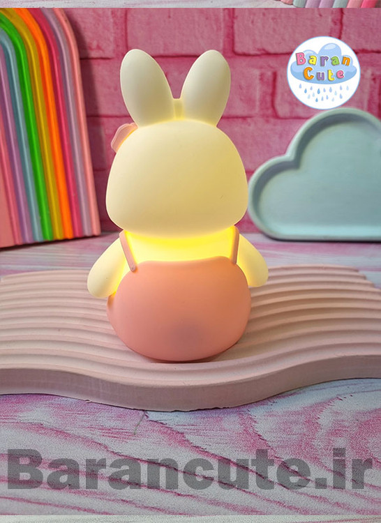 چراغ خواب نرم سیلیکونی لمسی خرگوش
