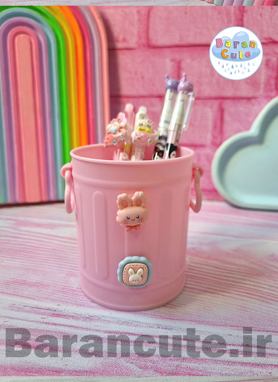 جاقلمی فانتزی عروسکی رنگ صورتی