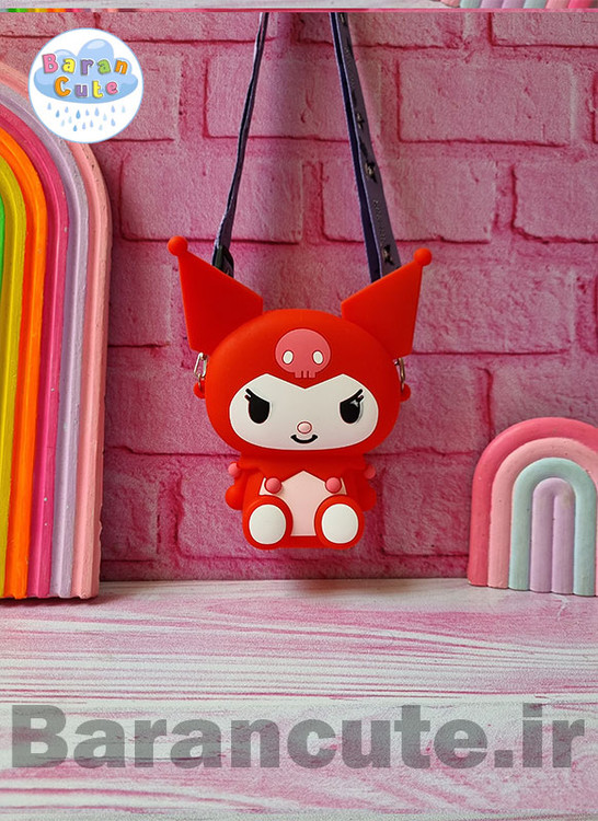 کیف سیلیکونی طرح کورومی قرمز