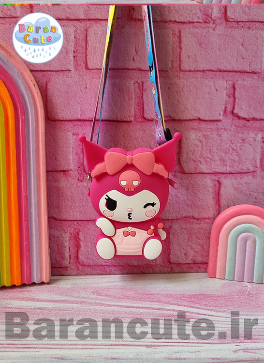 کیف سیلیکونی طرح کورومی سرخابی