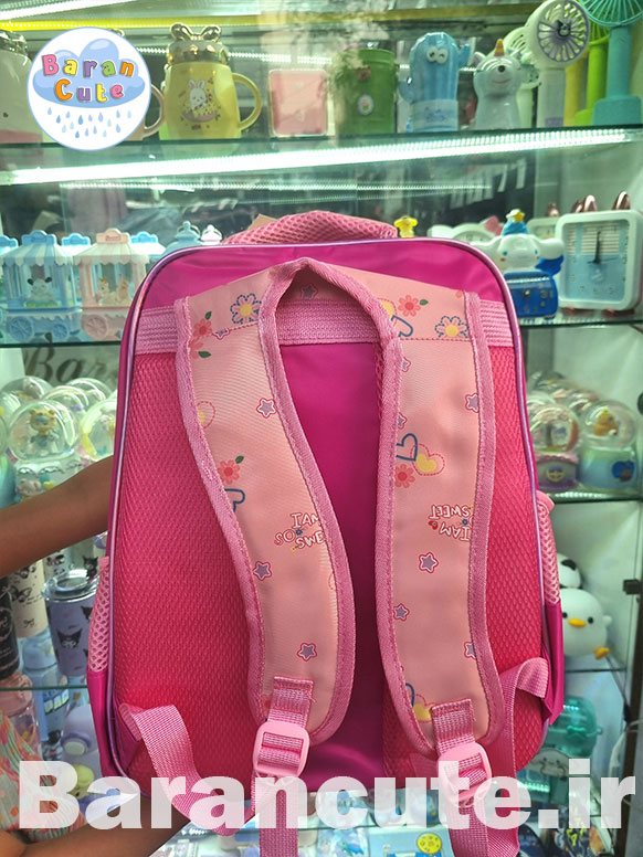 کیف کوله پشتی مدرسه خارجی و وارداتی برجسته 3 تیکه