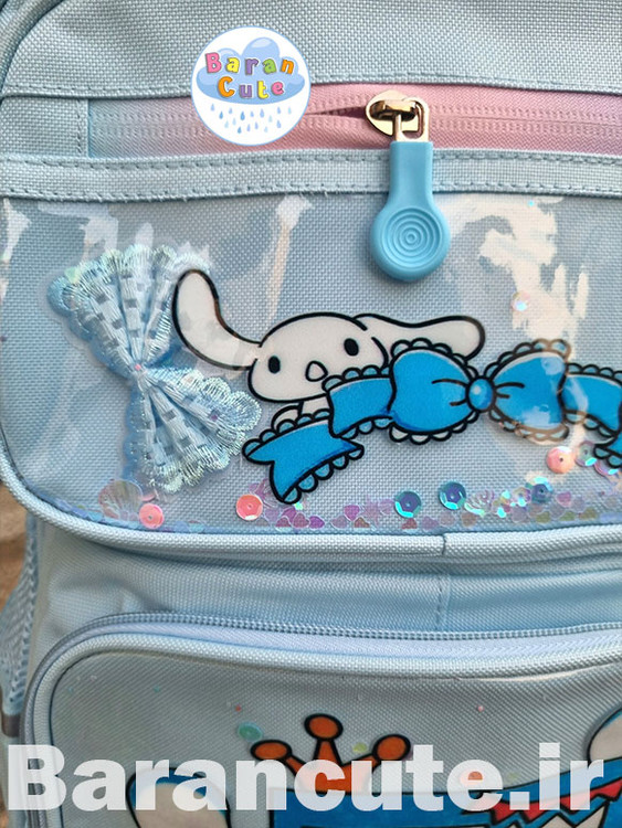 کیف و کوله پشتی مدرسه و وارداتی آکواریومی طرح سینامورول