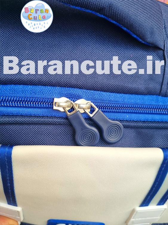 کیف و کوله پشتی مدرسه خارجی و وارداتی برجسته طرح فضانورد آبی