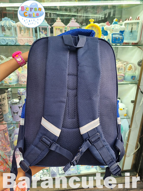 کیف مدرسه خارجی و وارداتی برجسته طرح فضانورد آبی