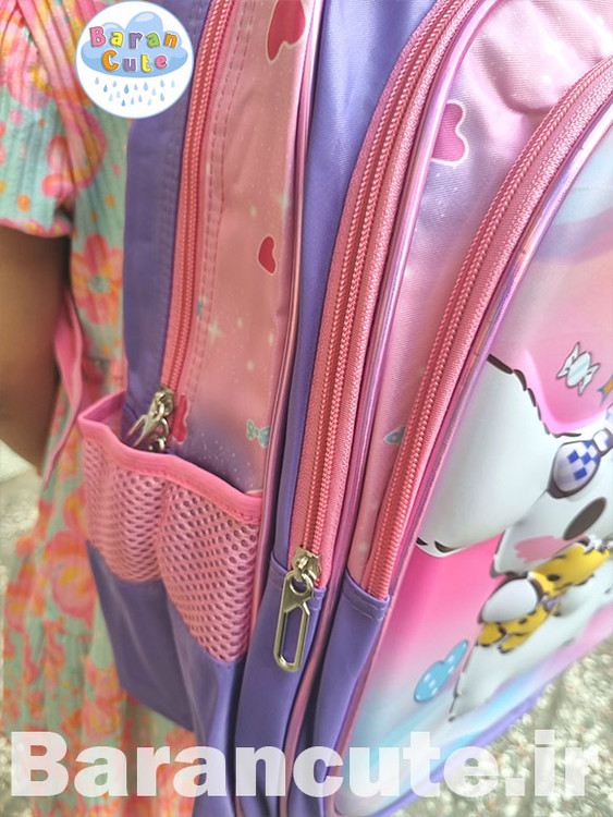 کیف مدرسه خارجی و وارداتی برجسته طرح سینامورول پاپیونی