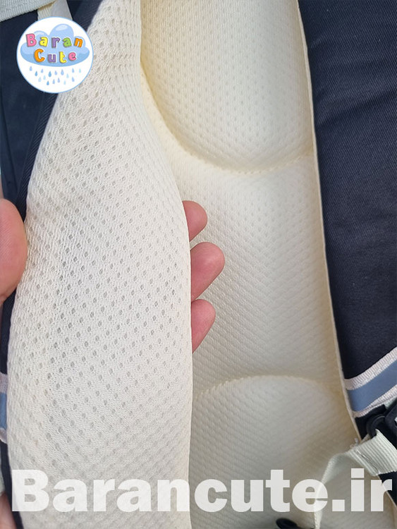 کوله پشتی مدرسه خارجی و وارداتی طرح بند چرمی رنگ مشکی