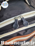 کیف و کوله پشتی مدرسه خارجی و وارداتی بند چرمی رنگ مشکی