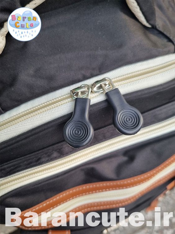 کیف و کوله پشتی مدرسه خارجی و وارداتی بند چرمی رنگ مشکی