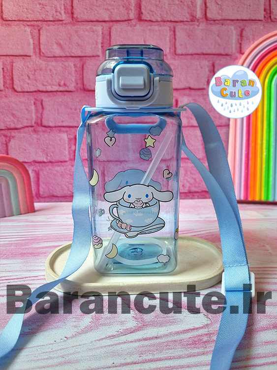 قمقمه فانتزی وارداتی نی دار طرح سینامورول