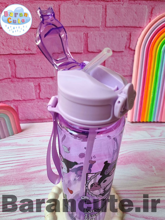 قمقمه فانتزی وارداتی نی دار طرح کورومی