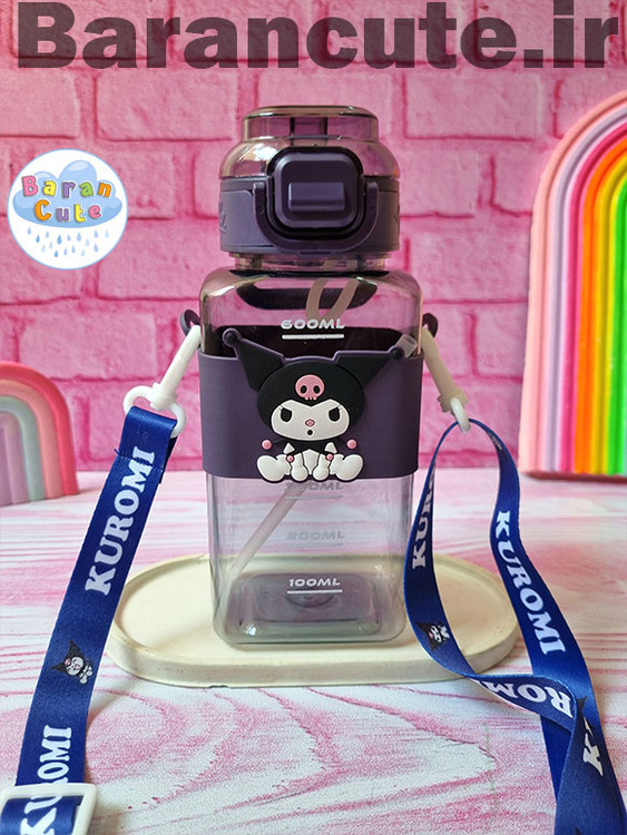 قمقمه فانتزی وارداتی نی دار طرح کورومی