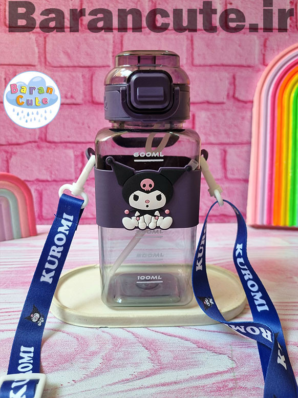 قمقمه فانتزی وارداتی نی دار طرح کورومی