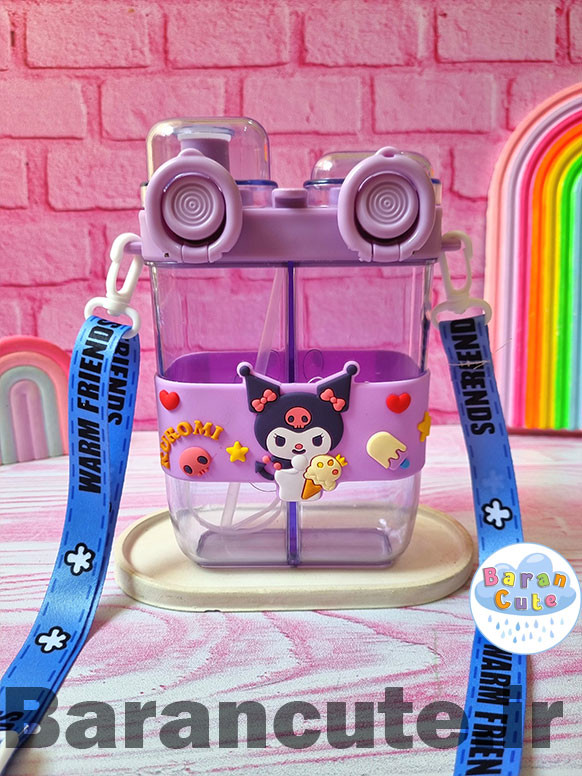 قمقمه فانتزی وارداتی دو مخزنه طرح کورومی