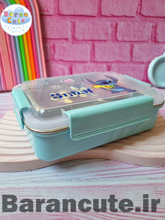 ظرف غذا لانچ باکس استیل 3 قسمته استیج