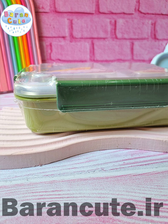 ظرف غذا لانچ باکس استیل طرح دایناسور