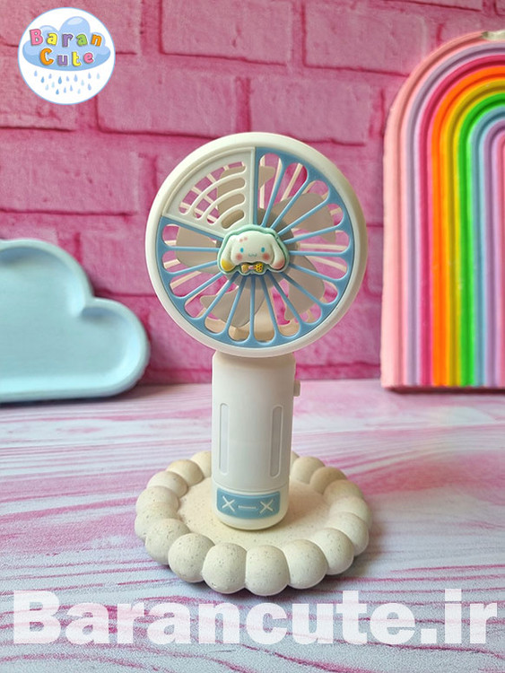 پنکه دستی فانتزی طرح کورومی و ملودی و سینامورول