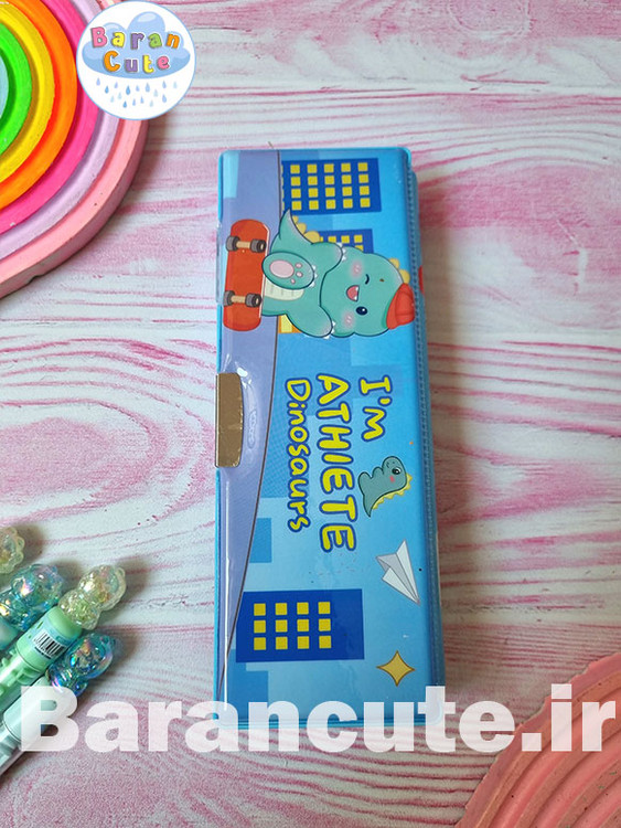 جامدادی کتابی مگنتی دایناسور