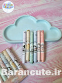 هایلایتر فانتزی پاستیلی 6 رنگ طرح کورومی و دوستان