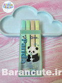 هایلایتر فانتزی پاستیلی رنگ طرح پاندا