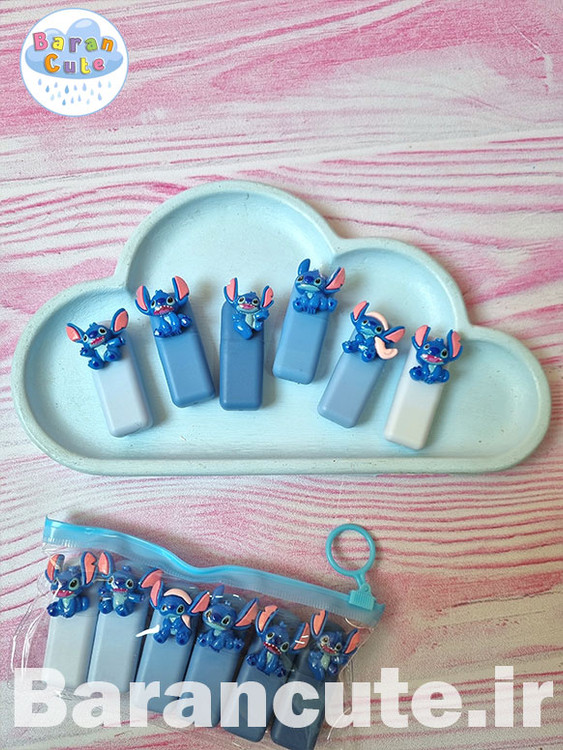 هایلایتر فانتزی پاستیلی 6 رنگ طرح استیج