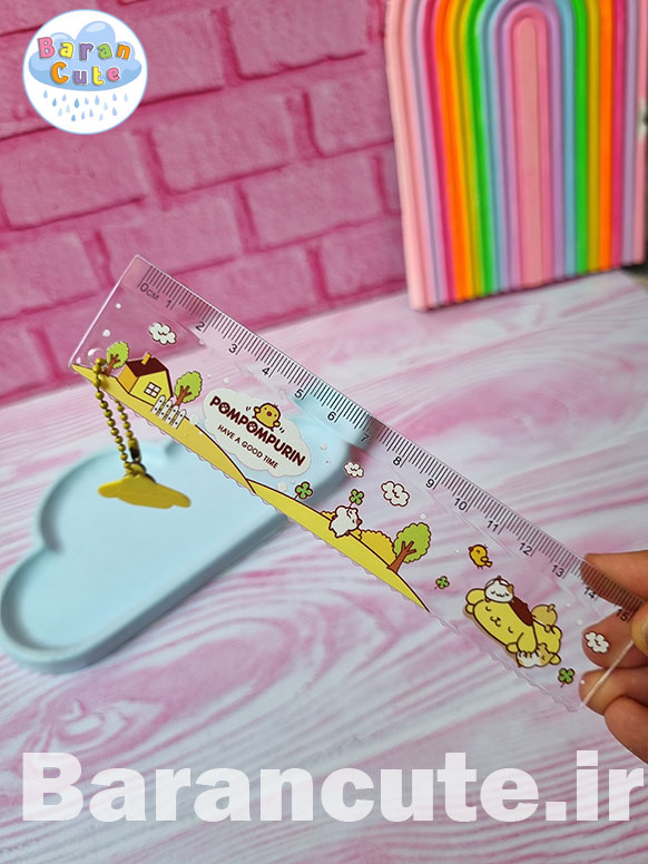 خط کش فانتزی عروسکی دار طرح کورومی و دوستان