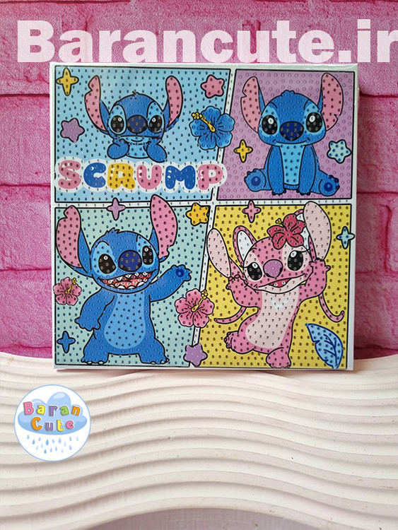 نقاشی الماسی قاب دار 20 در 20 طرح ملودی