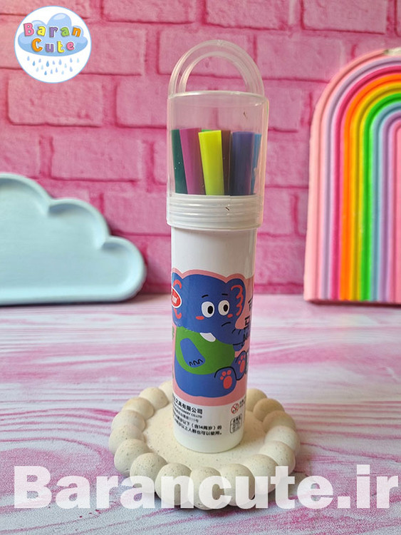 ماژیک نقاشی 12 رنگ حیوانات بامزه