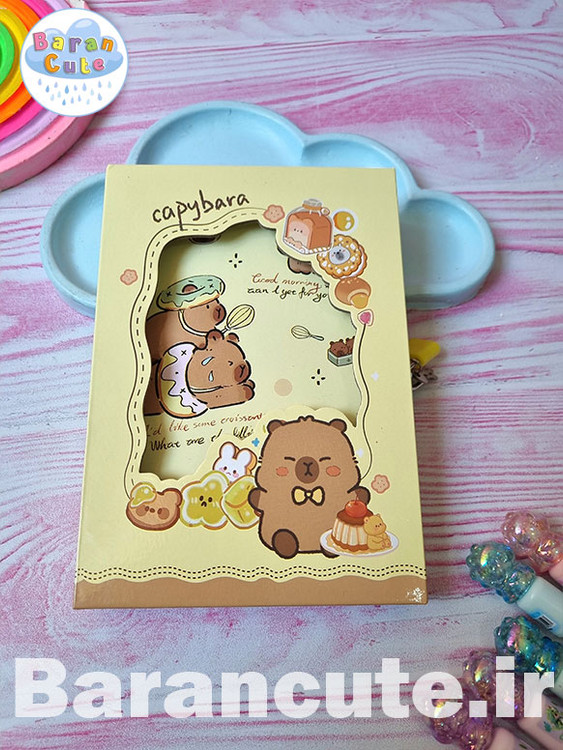 دفتر خاطرات قفل دار وارداتی طرح کاپی بارا