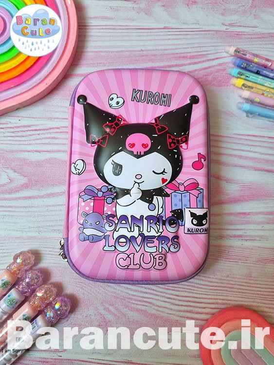 جامدادی وارداتی کتابی برجسته طرح کورومی 3