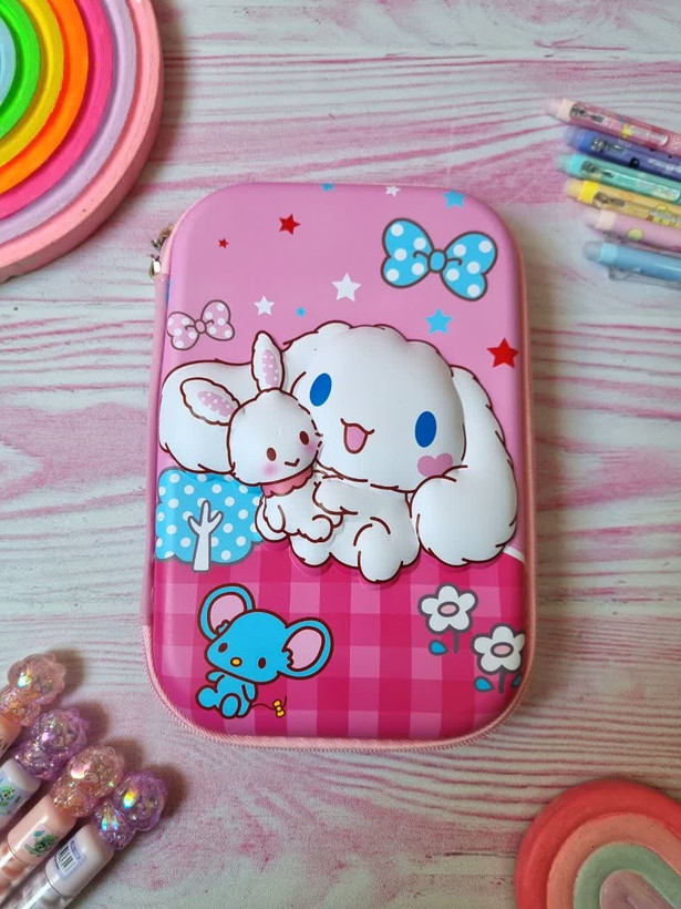 جامدادی وارداتی کتابی برجسته طرح سینامورول