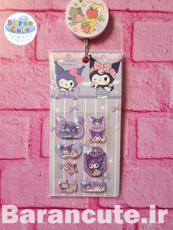 استیکر برجسته آکواریومی طرح کورومی