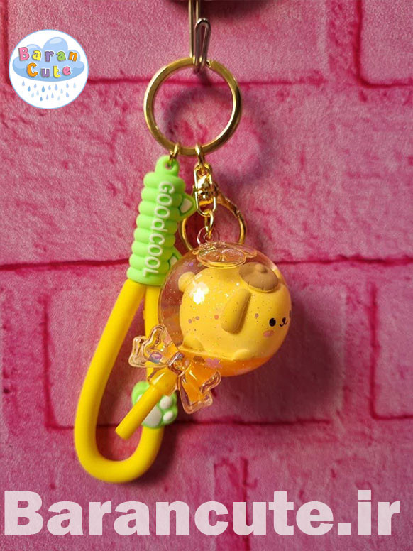 جاکلیدی جاسویچی فانتزی آکوریومی طرح گوی آبنباتی پورین