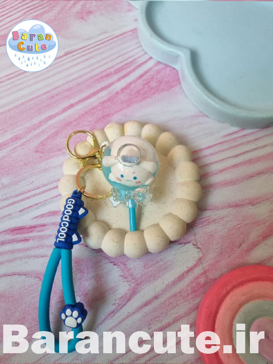 جاکلیدی جاسویچی فانتزی طرح گوی آبنباتی سینامورول