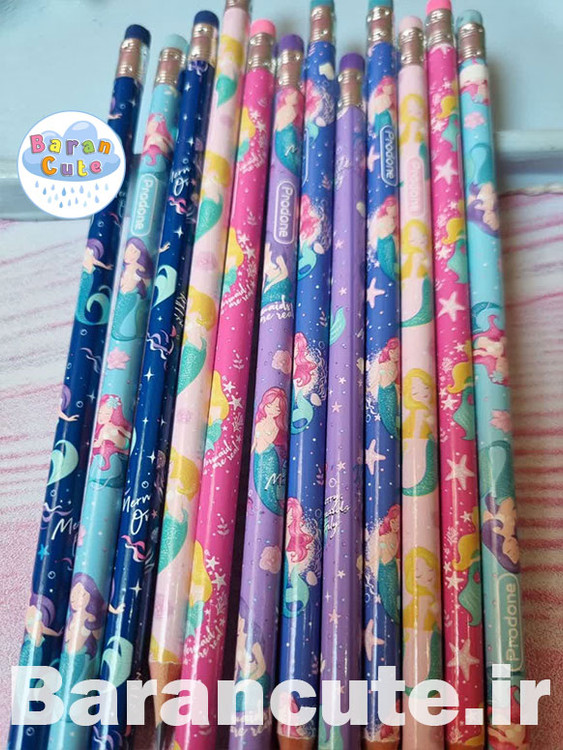 مداد فانتزی پاکن دار فانتزی طرح پری دریایی