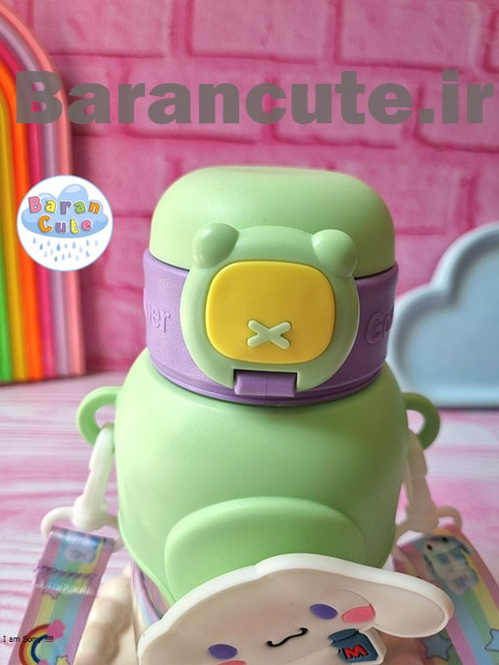 قمقمه فانتزی وارداتی نی دار طرح سینامورول