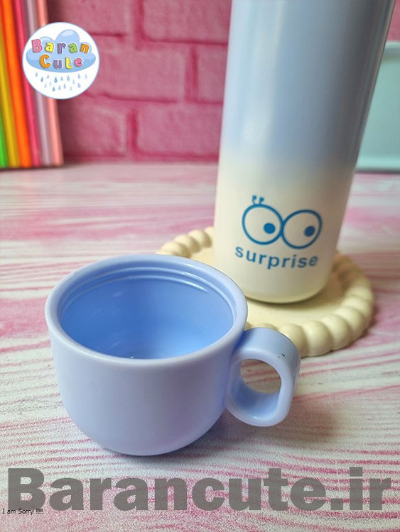 تراول ماگ (فلاسک مسافرتی) لیوان دار مینیمال