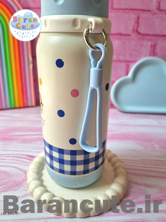 تراول ماگ اورجینال (فلاسک مسافرتی) طرح هاپو آبی