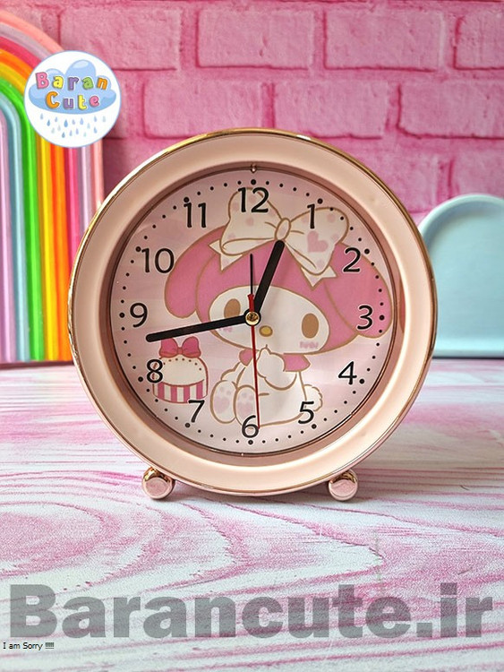 ساعت رومیزی و دیواری فانتزی زنگ دار طرح ملودی