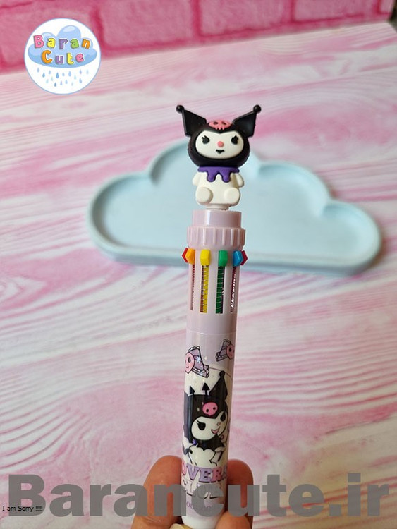 خودکار 10 رنگ کلیکی طرح کورومی