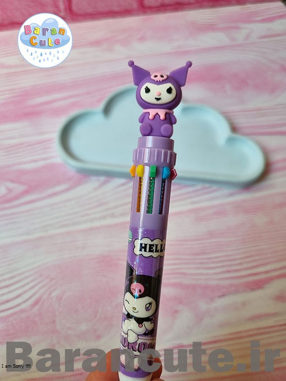 خودکار فانتزی 10 رنگ کلیکی