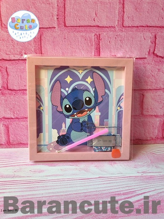 نقاشی الماسی قاب دار 20 در 20 طرح استیج