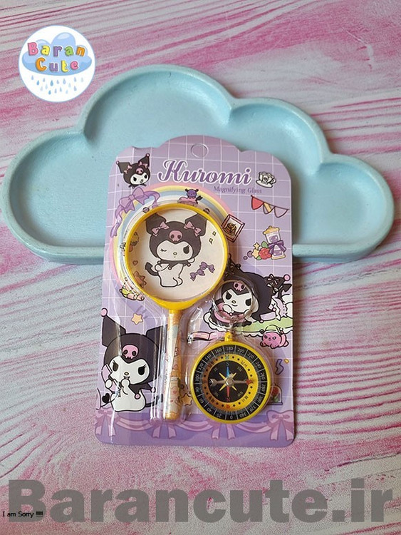 ذره بین و قطب نما فانتزی طرح کورومی