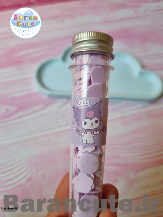 صابون کاغذی فانتزی درب استیل طرح کورومی و دوستان