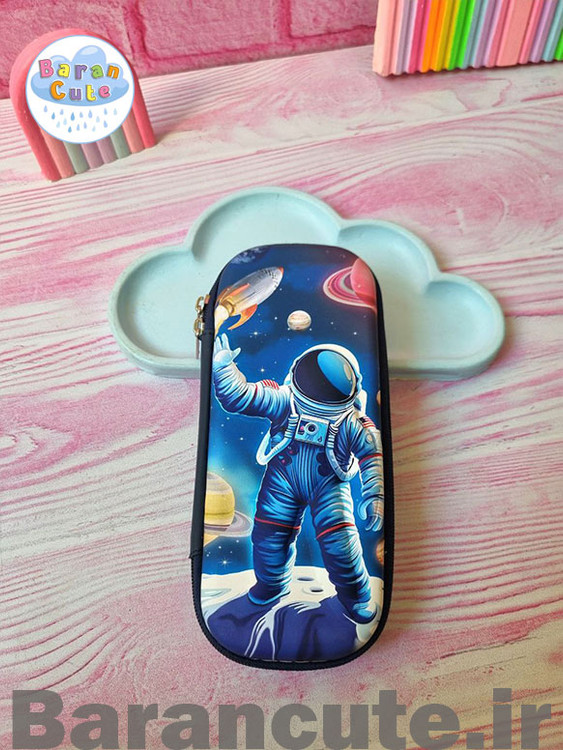 جامدادی نیم تبلتی برجسته طرح فضانورد