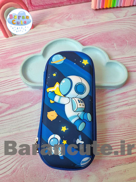 جامدادی نیم تبلتی برجسته طرح فضانورد و ستاره